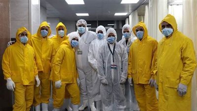  مستشفى مبرة بورسعيد لفرز الحالات المشتبه بكورونا