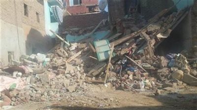 العناية الإلهية تنقذ سكان العقار المنهار بشبرا الخيمة 