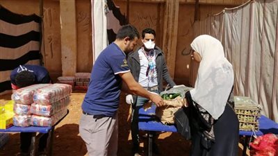  شادر لبيع الخضراوات واللحوم والسلع ببني سويف 