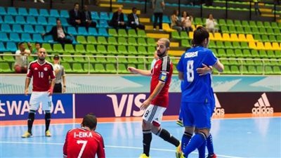 فراعنة الصالات يواجهون أنجولا بالأمم الإفريقية بالمغرب