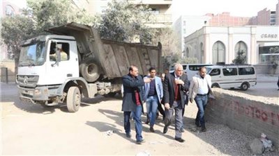   تغطية وتطوير ترعة المريوطية وصيانة كوبرى الجيزة المعدنى