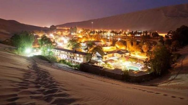 واحة متوهجة فى قلب