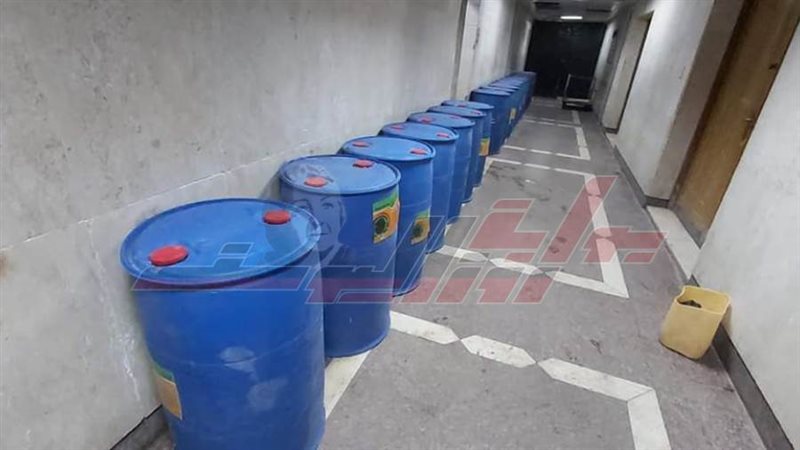 وصول مواد تعقيم قوية