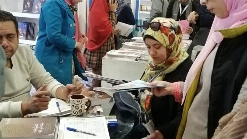 رواد معرض القاهرة