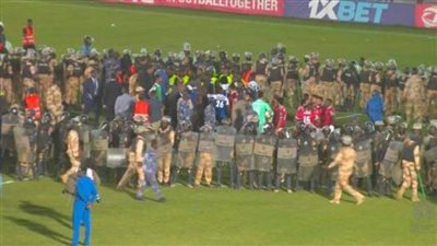 شغب في مباراة 