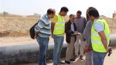 إحلال وتجديد شبكة مياه الشرب بمنطقة 