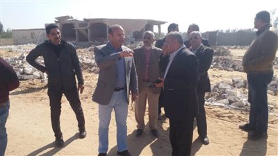 انطلاق الموجة 15 من إزالة التعديات على الأراضي بالإسماعيلية