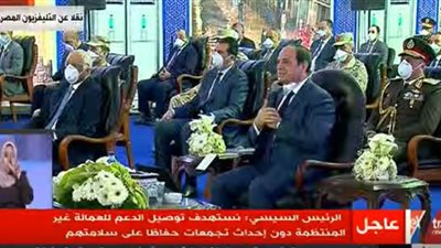 عاجل.. السيسي: لو الأمر محتاج نوزع الكمامات مجانا هنعمل ده