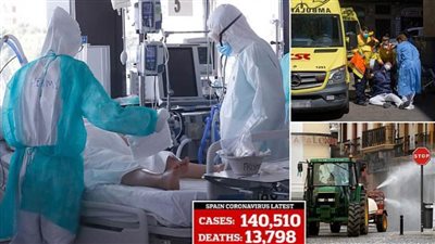 أزمة كورونا فى إسبانيا..  لَيْسَ لَهَا مِنْ دُونِ اللَّهِ كَاشِفَةٌ