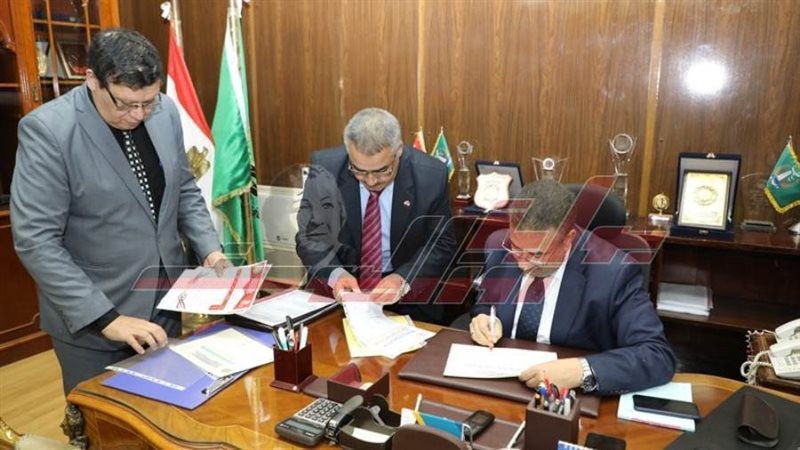 محافظ المنوفية يعتمد