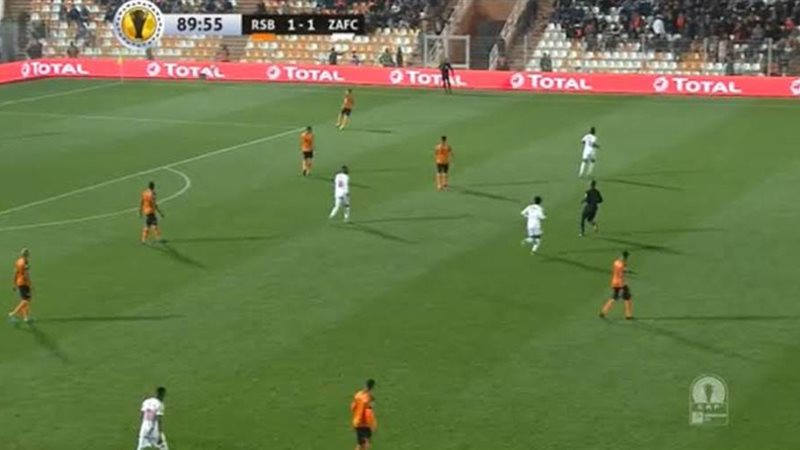 جانب من المباراة