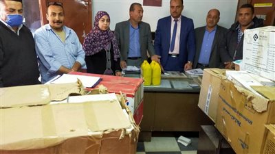 ضبط 1332 قطعة مستلزمات طبية داخل مخزن بالبحيرة