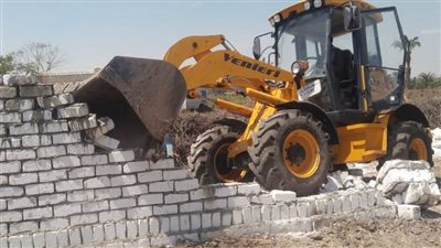 إزالة 26 حالة تعد بمراكز  أهناسيا والفشن وسمسطا