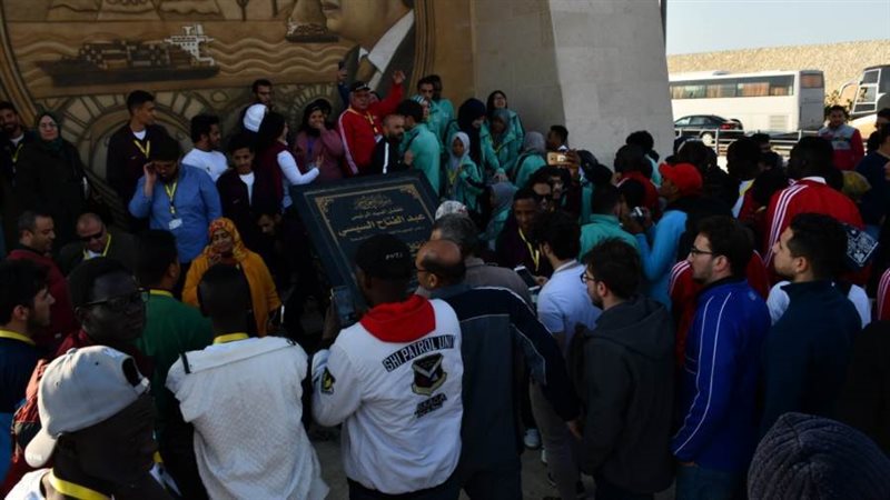 جانب من الزيارة