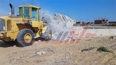 إزالة 297 حالة تعدٍ على الأراضي بالمنوفية