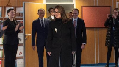 الرئيس النمساوي يستقبل غادة والي