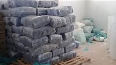 صبط مصنع كمامات بدون ترخيص فى المنيا