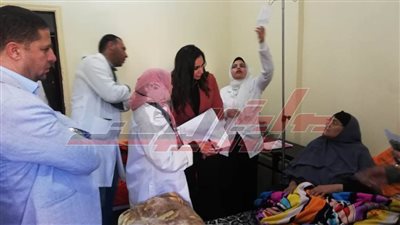نائب محافظ البحيرة تتفقد المستشفيات لمتابعة مستوى الخدمات الطبية