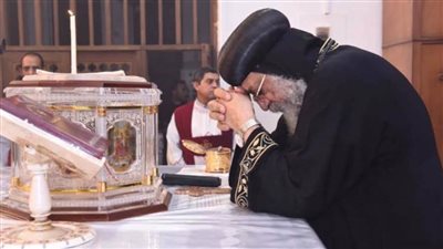 غدا..البابا تواضروس يترأس صلوات قداس 