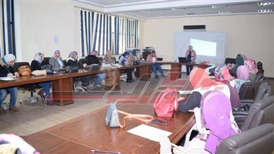 كلية التمريض بدمنهور تناقش الخطة الاستراتيجية السنوية للكلية