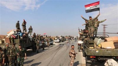 الجيش السوري يسيطر على مدينة سراقب 