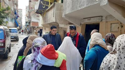مستقبل وطن بالإسكندرية يبحث مشاكل أهالي عزبة المطابع 