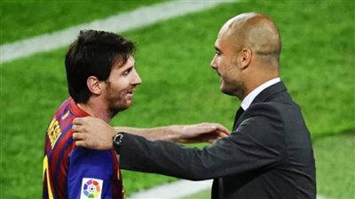 جوارديولا: أتمنى بقاء ميسي في برشلونة 