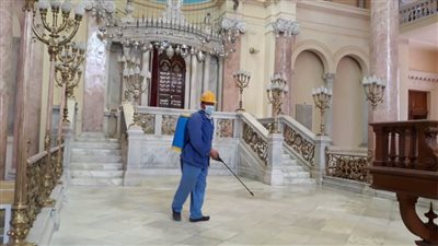 عاجل.. الانتهاء من تعقيم الأماكن الأثرية القبطية والإسلامية