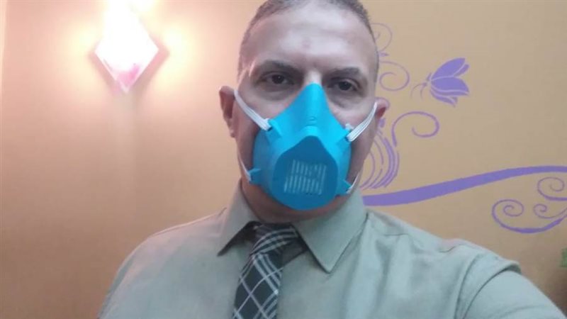 كمامة مقاومة لعدوى