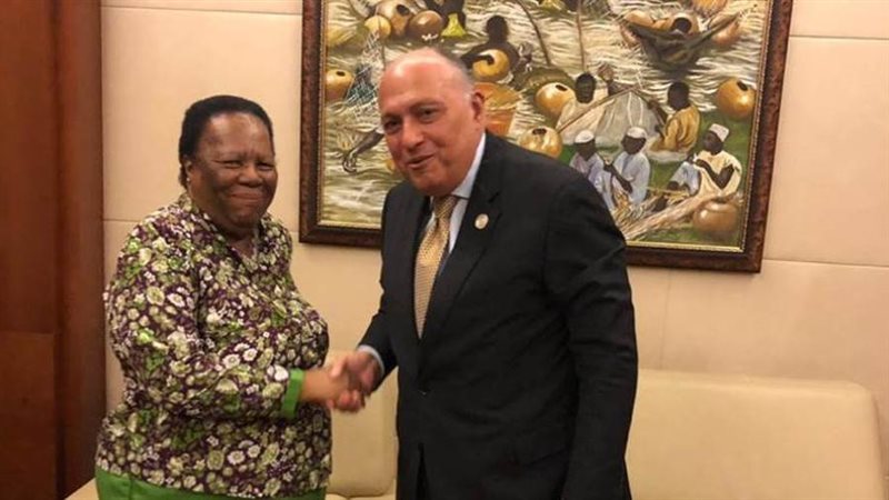 وزير الخارجية سامح