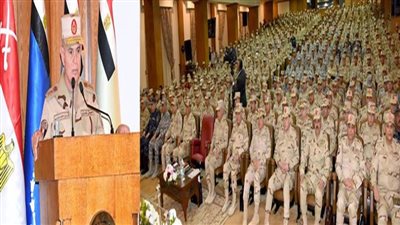 رئيس الأركان يلتقى بالضباط المعينين بالمناصب القيادية