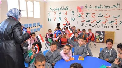 انتظام سير الدراسة بمدارس البحيرة فى يومها الأول 