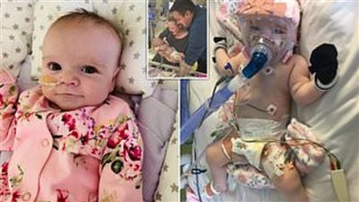 الطفلة المعجزة تجرى عملية قلب مفتوح وتقاوم الاصابة بفيروس كورونا