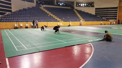  الاستعدادات النهائية لاستضافة بطولة إفريقيا للريشة الطائرة 