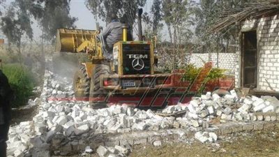 المنوفية تسترد حق الشعب بإزالة 63 حالة تعدٍ