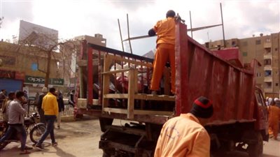 رفع الإشغالات بأهناسيا