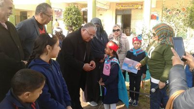   مدير تعليم الإسماعيلية يتفقد المدارس