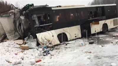 قتيلان و29 جريحا بحادث مروري وسط روسيا