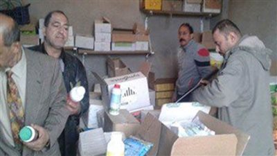 ضبط أدوية بيطرية منتهية الصلاحية بالبحيرة