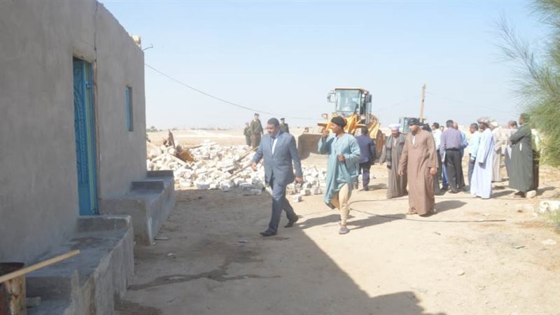 حملة الإزالات بأسيوط