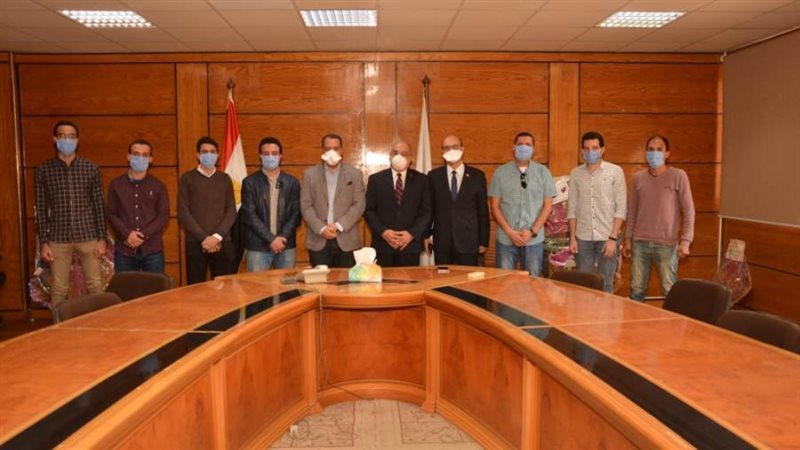 فريق جامعة أسيوط