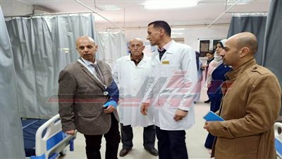 مدير صحة الشرقية يتفقد الخدمة الطبية بمستشفى الزقازيق العام