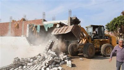 إزالة  1304 حالات تعدٍ على أملاك الدولة بالمنيا