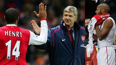 بيع قميص تيري هنري الذي سجل به الهدف الـ100 مع أرسنال