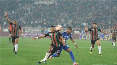 قبل مواجهة الإسماعيلي .. الرجاء يخسر أمام الجيش الملكي 0-1 في الدوري المغربي