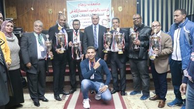 جامعة المنيا تحصد 6 ميداليات ب