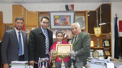 تكريم الطالبة 