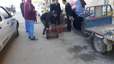 رفع وإزالة 854 حالة إشغال طريق في حملة بالبحيرة