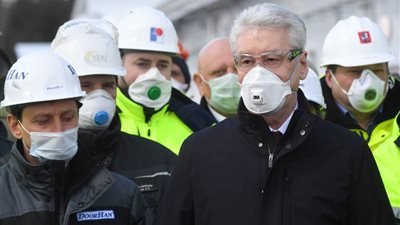 عمدة موسكو: توقعنا ارتفاع عدد إصابات كورونا في المستشفيات وهذا لم يحدث