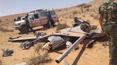 الجيش الليبي يسقط ٣طائرات تركية خلال ٢٤ساعة (صور)